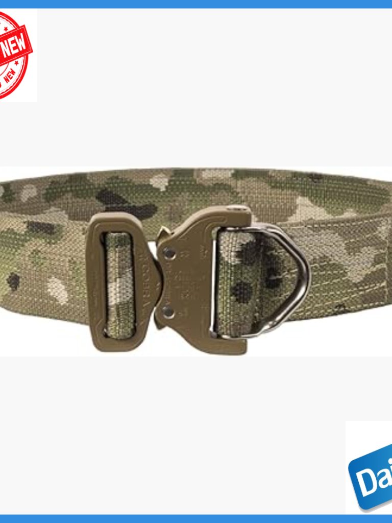 1.75" Quick-Release Rigger's Belt With D-Ring Buckle, Small Size